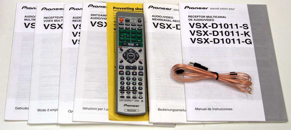 Pioneer VSX-D1011